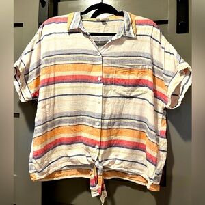 Beachlunchlounge Multicolor Striped Shirt